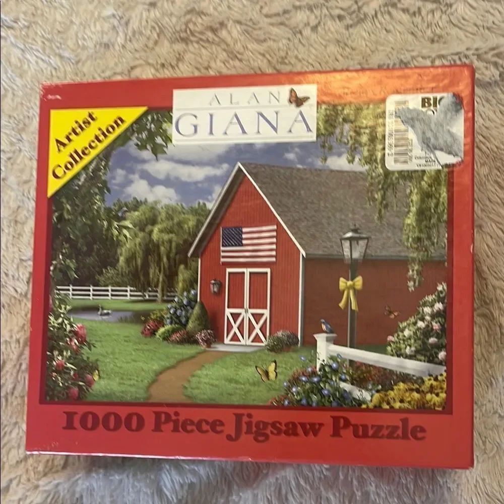 Vintage Alan gianna always remember puzzle 1000 pieces